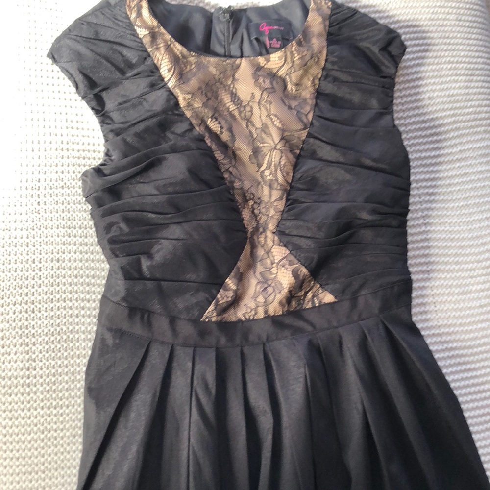 Aqua party dress
